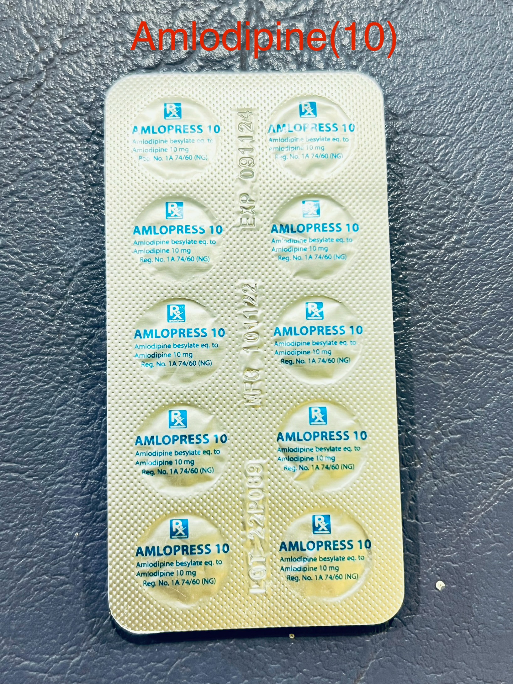 Amlodipine(10)